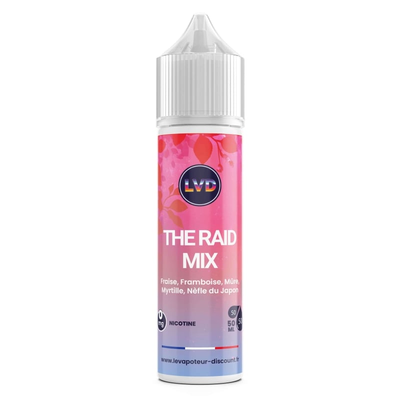 E-liquides 50ml pas cher The Raid Mix 50 ml - Le Vapoteur Discount pas cher