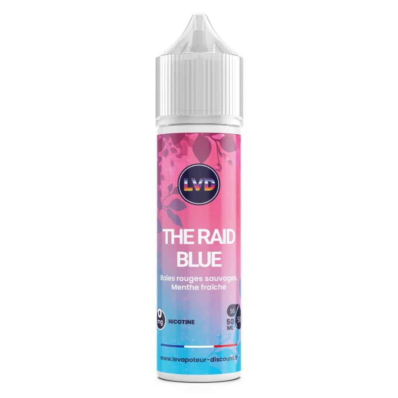 E-liquides 50ml pas cher The Raid Blue 50 ml - Le Vapoteur Discount pas cher