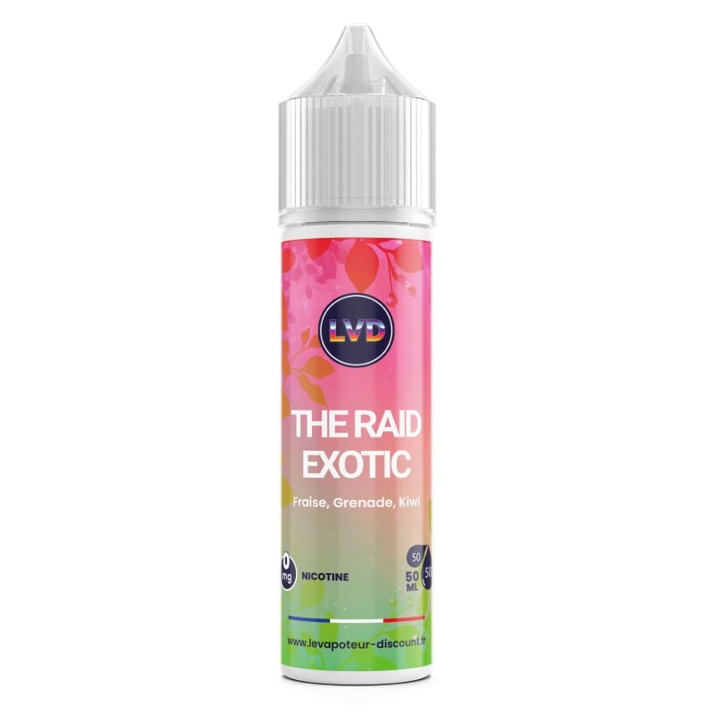 E-liquides 50ml pas cher The Raid Exotic 50 ml - Le Vapoteur Discount pas cher