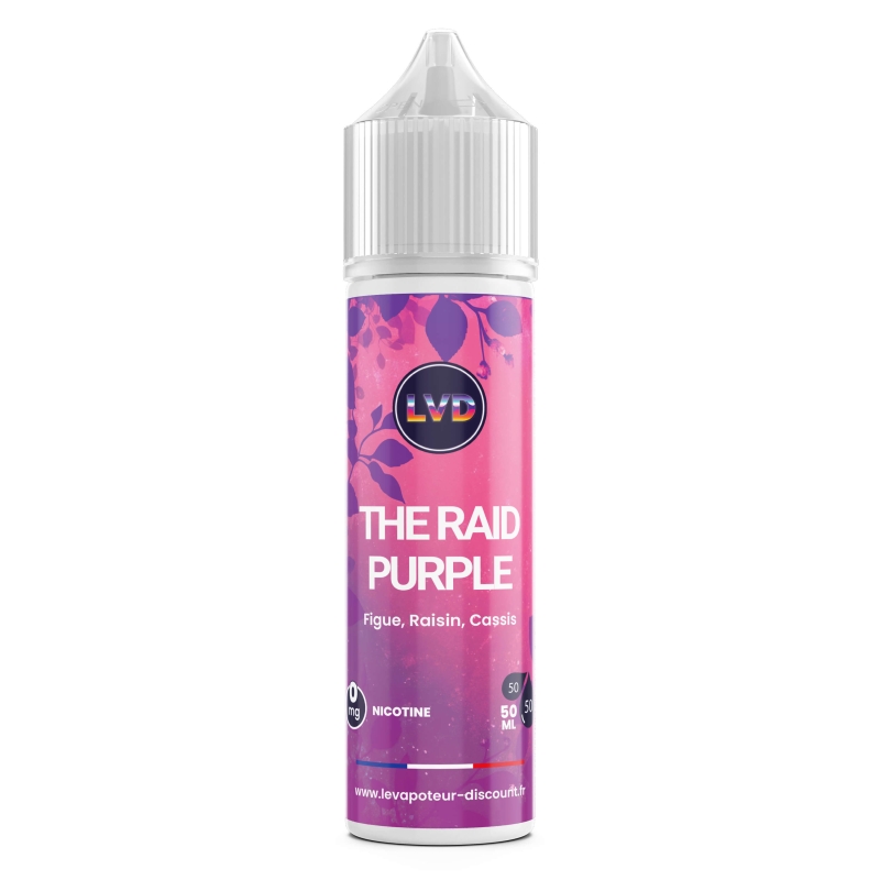 E-liquides 50ml pas cher The Raid Purple 50 ml - Le Vapoteur Discount pas cher
