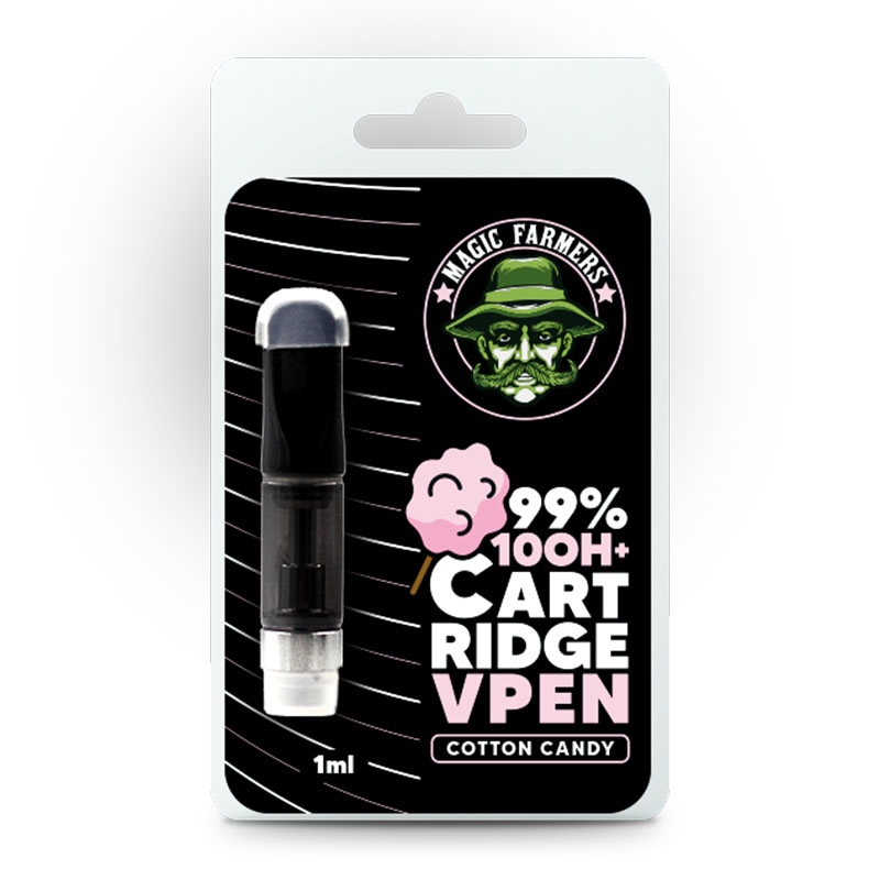 Cartouches 10 OH+ Cotton Candy 1 ml - Magic Farmers pas cher