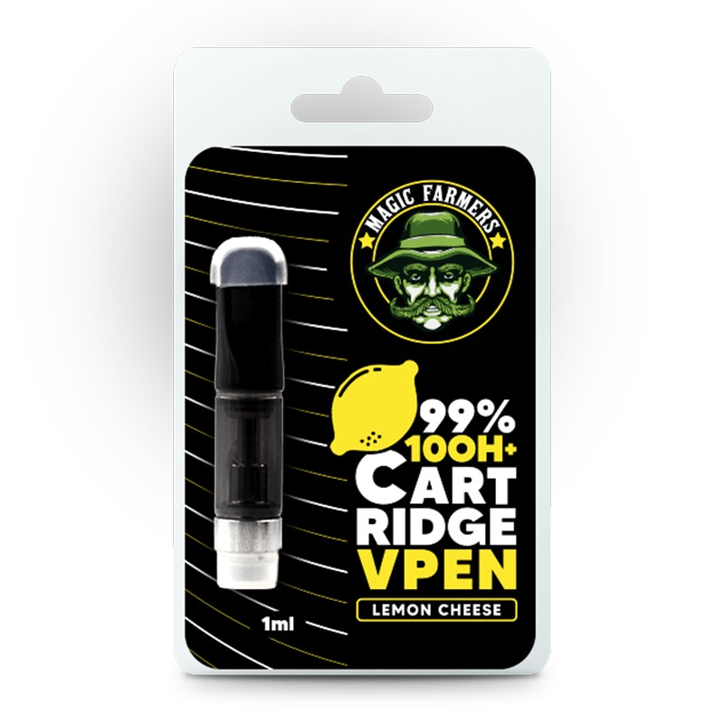 Cartouches 10 OH+ Lemon Cheese 1 ml - Magic Farmers pas cher