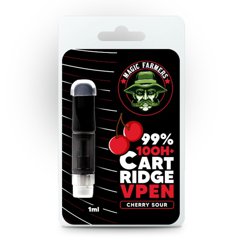 Cartouches 10 OH+ Cherry Sour 1 ml - Magic Farmers pas cher