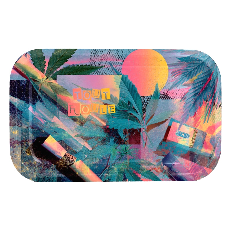 Plateau à rouler "Tout roule" - Le CBD Discount pas cher