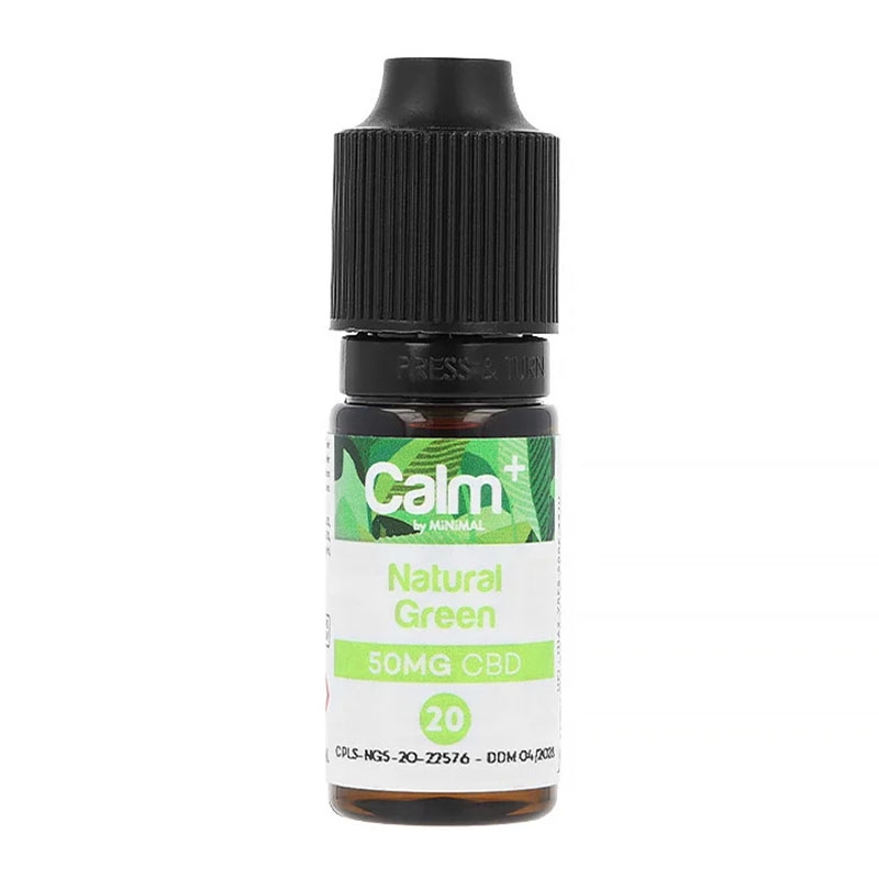 Natural Green 10 ml Calm+ | Minimal | Le CBD Discount - 4,14 €