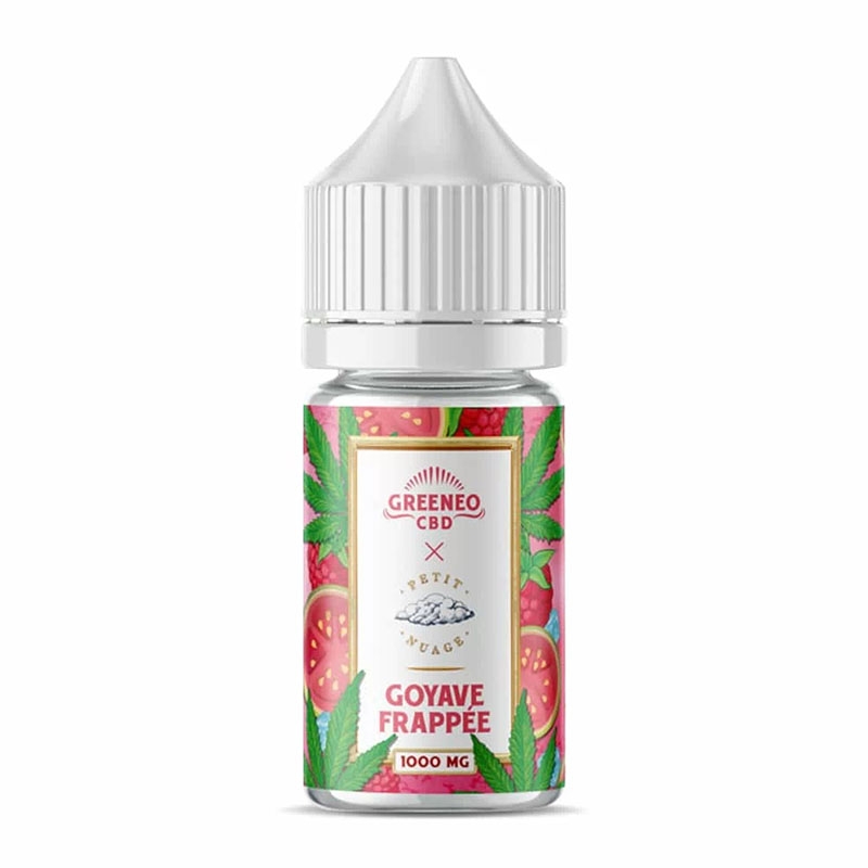 Goyave Frappée 1000 mg 30 ml - Greeneo x Petit Nuage pas cher | Le CBD Discount - 7,74 €