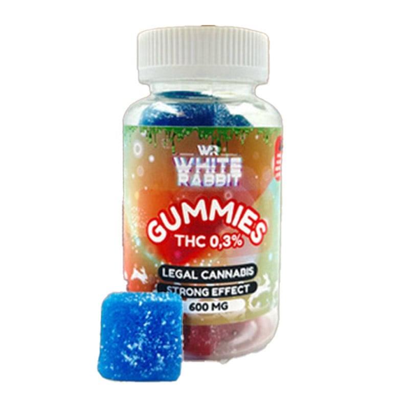 Gummies THC Extra Strong 0,3 % - White Rabbit pas cher | Le CBD Discount - 37,38 €