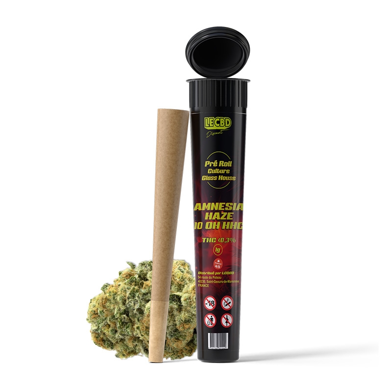Pré Roll 10 OH HC Amnesia haze pas cher | Le CBD Discount - 2,65 €
