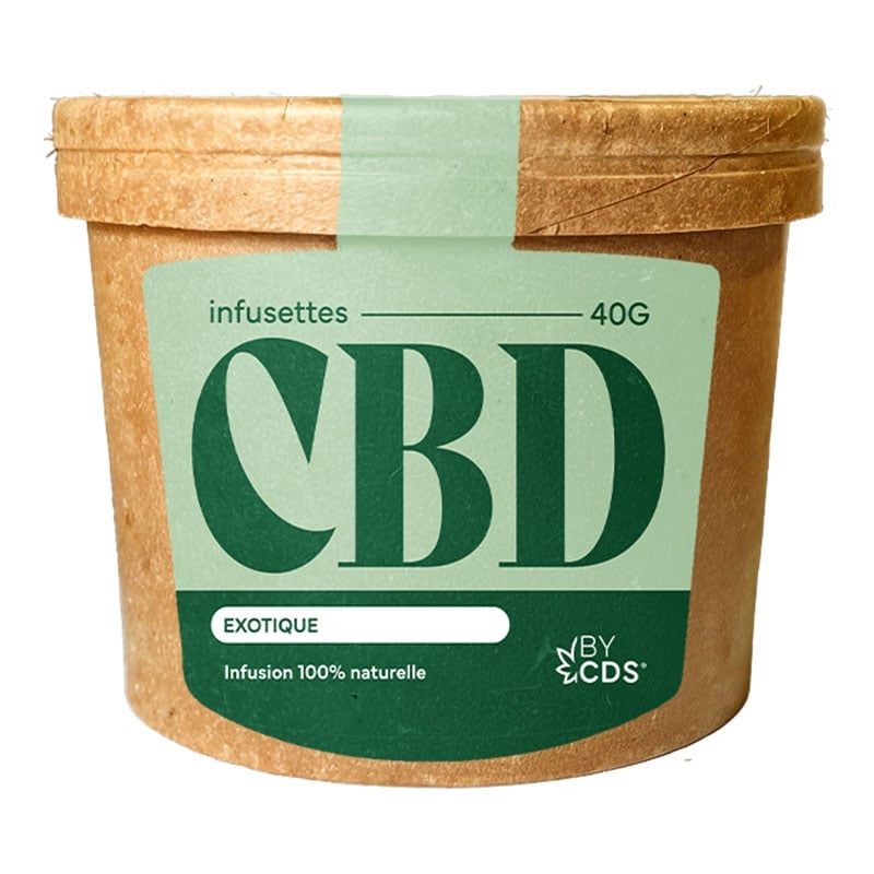 Infusettes CBD Exotique - CDSLAB pas cher