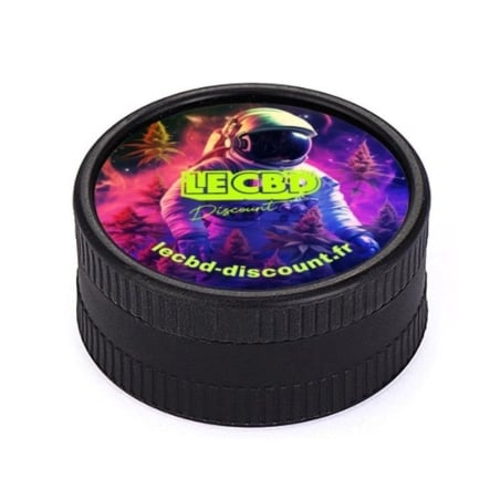 Grinder biodégradable noir - Le CBD Discount pas cher