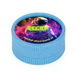 Grinder biodégradable bleu - Le CBD Discount pas cher