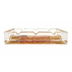 Cendrier rectangulaire en verre - RAW pas cher