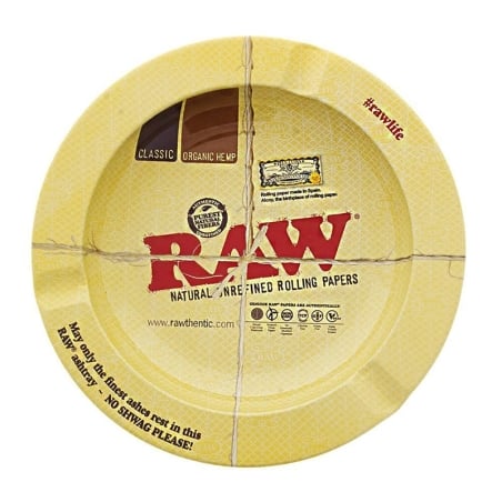Cendrier rond en métal - RAW pas cher
