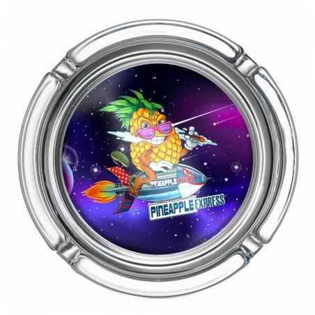 Cendrier en verre large Pineapple Express - Best Buds pas cher