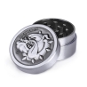 Grinder métallique argent - The Bulldog pas cher | Le CBD Discount - 9,45 €