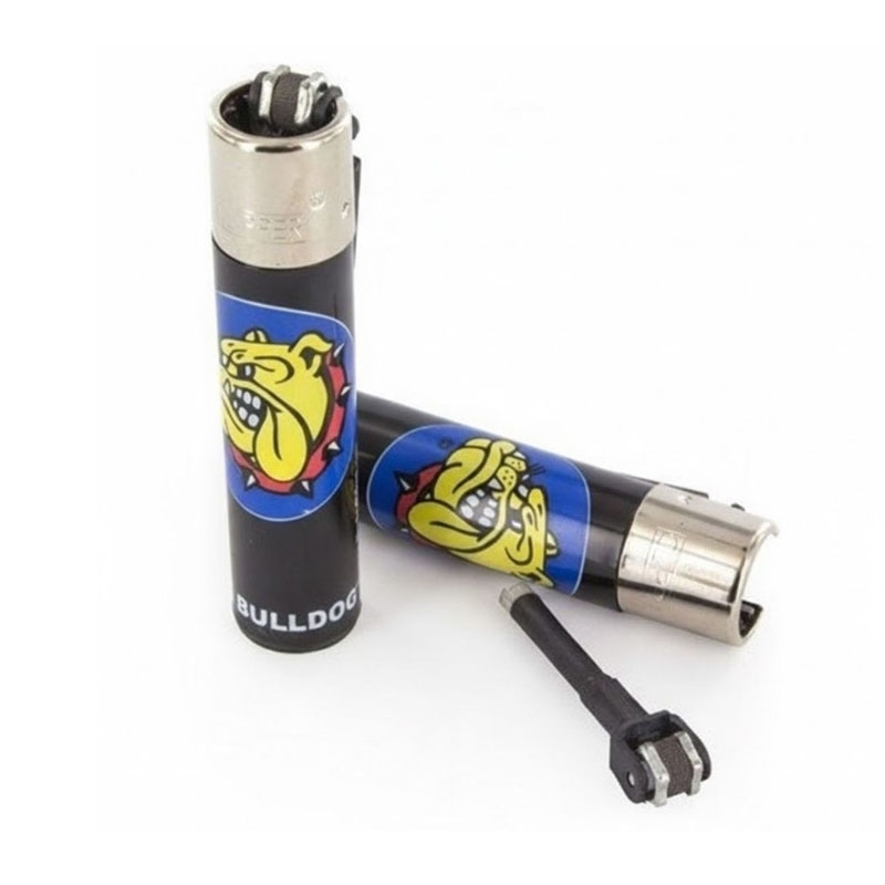 Briquet Clipper rechargeable - The Bulldog pas cher | Le CBD Discount - 1,75 €