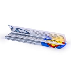 Boîte 50 carnets feuilles à rouler Silver Slim KS - The Bulldog