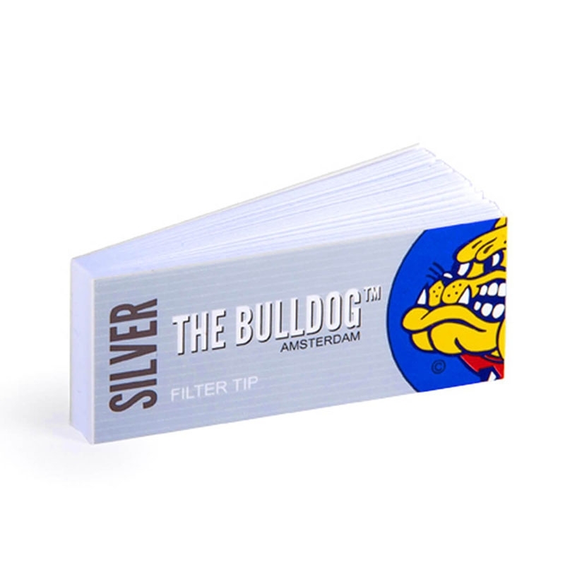Filtres larges perforés Silver - The Bulldog pas chers | Le CBD Discount - 0,60 €