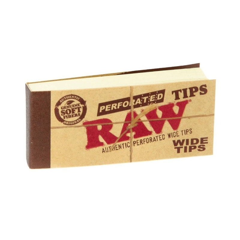 50 filtres larges perforés - RAW pas chers | Le CBD Discount - 0,42 €