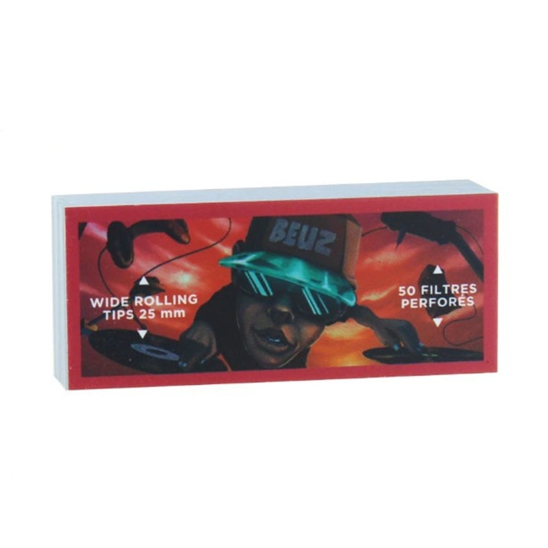 50 filtres perforés DJ 25 mm - BEUZ pas chers | Le CBD Discount - 0,40 €