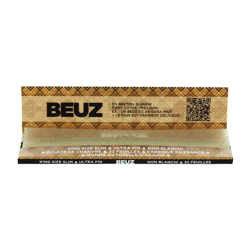 Feuilles à rouler Slim non blanchies Beuz Star KS - BEUZ pas chères | Le CBD Discount - 0,70 €