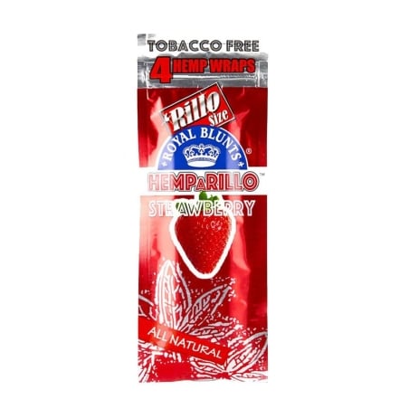 Pack 4 feuilles Blunt Strawberry - Hemparillo