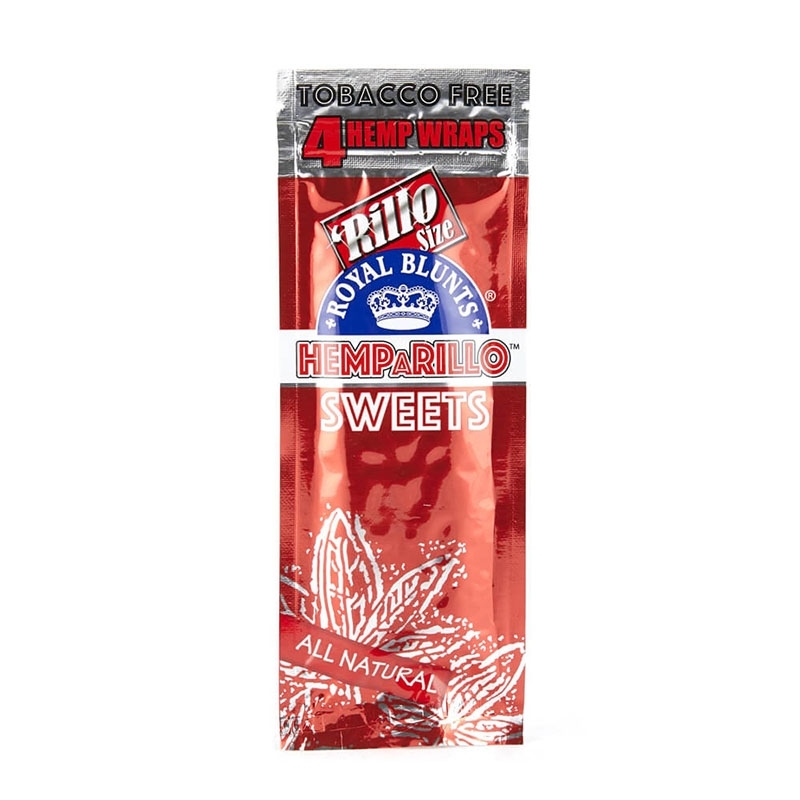 Pack 4 feuilles Blunt Sweets - Hemparillo pas chères | Le CBD Discount - 1,95 €