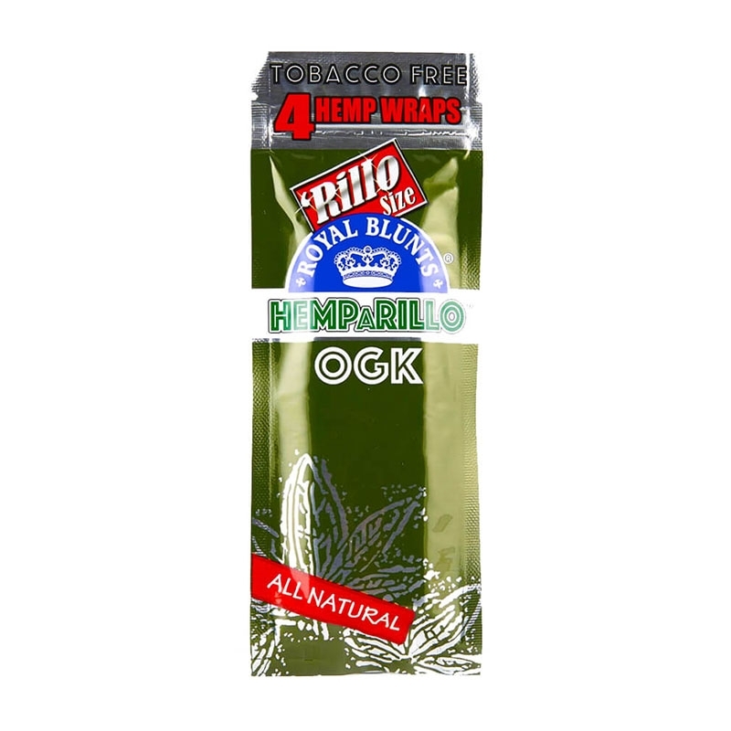 Pack 4 feuilles Blunt OGK - Hemparillo pas chères | Le CBD Discount - 1,95 €