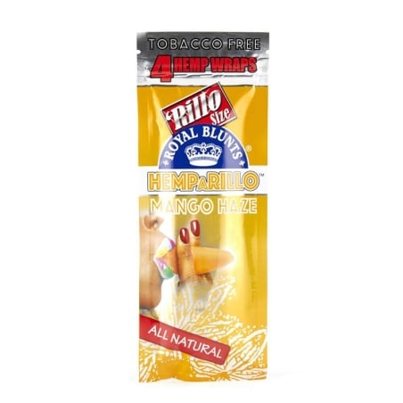 Pack 4 feuilles Blunt Mango Haze - Hemparillo