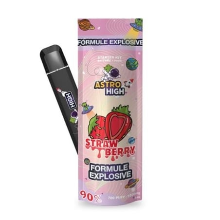 Vape Pen CBD HE+ Strawberry – Astro High pas cher