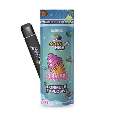 Vape Pen CBD HE+ Gelato – Astro High pas cher