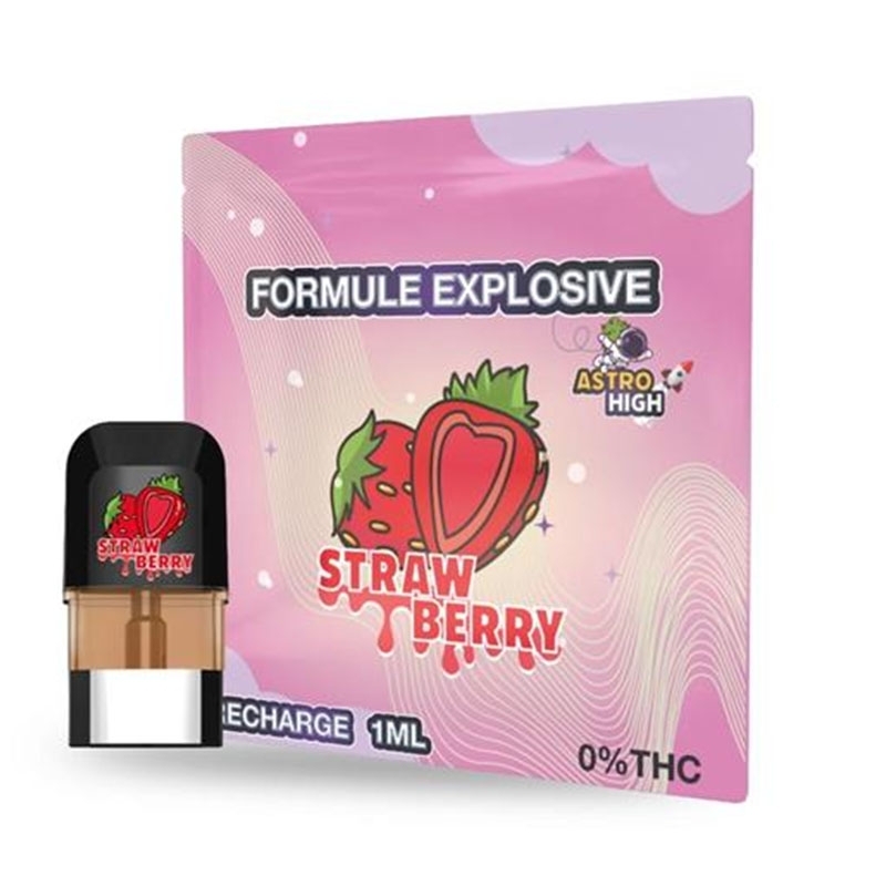 Cartouche CBD HE+ Strawberry – Astro High pas cher