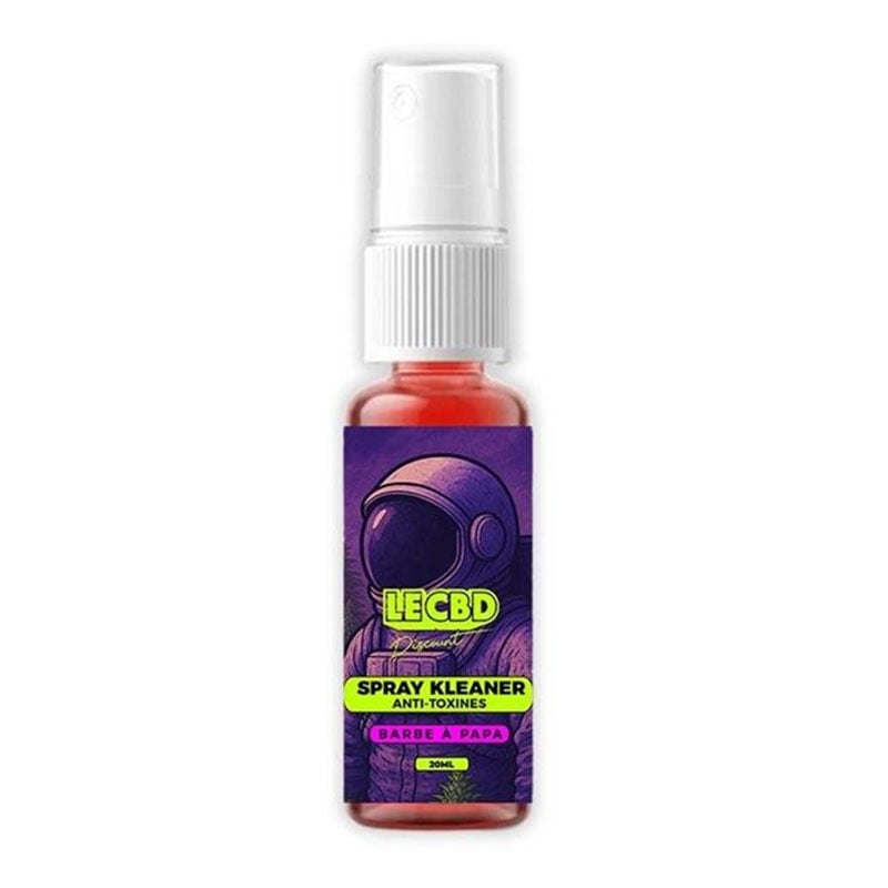 Spray Kleaner anti THC Barbe à Papa 20 ml - Le CBD Discount - 7,45 €