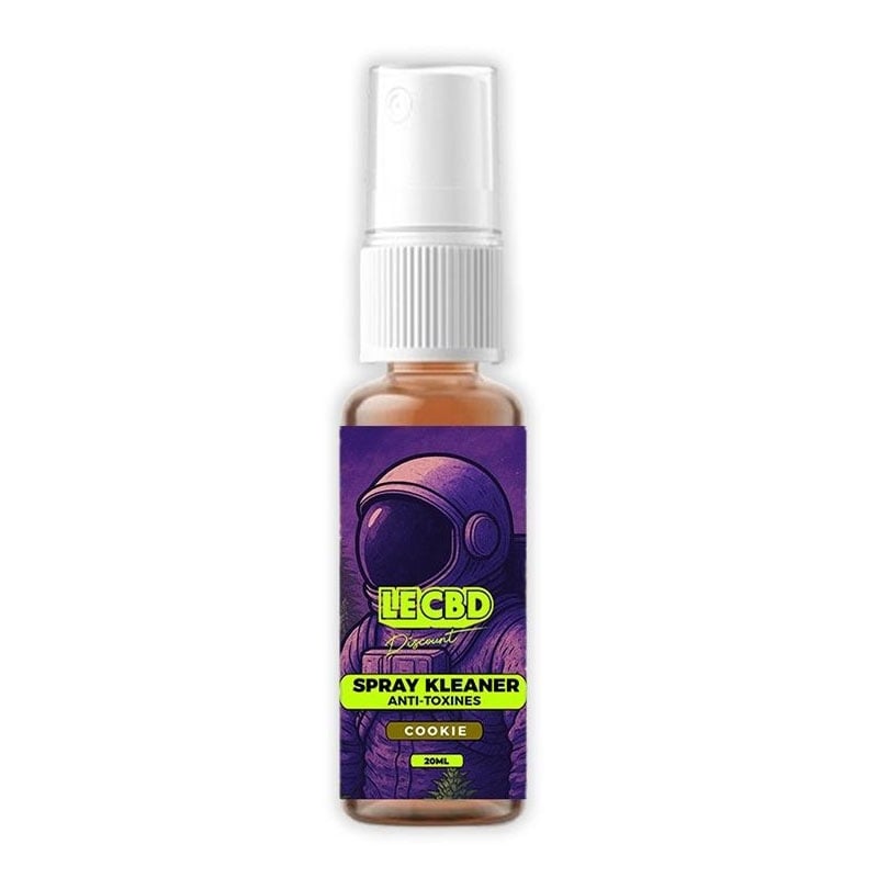 Spray Kleaner anti THC Cookies 20 ml - Le CBD Discount - 7,45 €