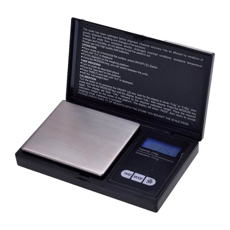 Mini Balance Numérique Professionnelle 0.01 200 g - Champ High pas chère | Le CBD Discount - 7,45 €