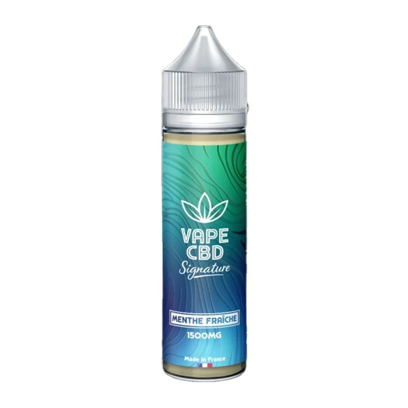 E-liquides CBD Menthe Fraîche 50 ml - Vape CBD Signature pas cher