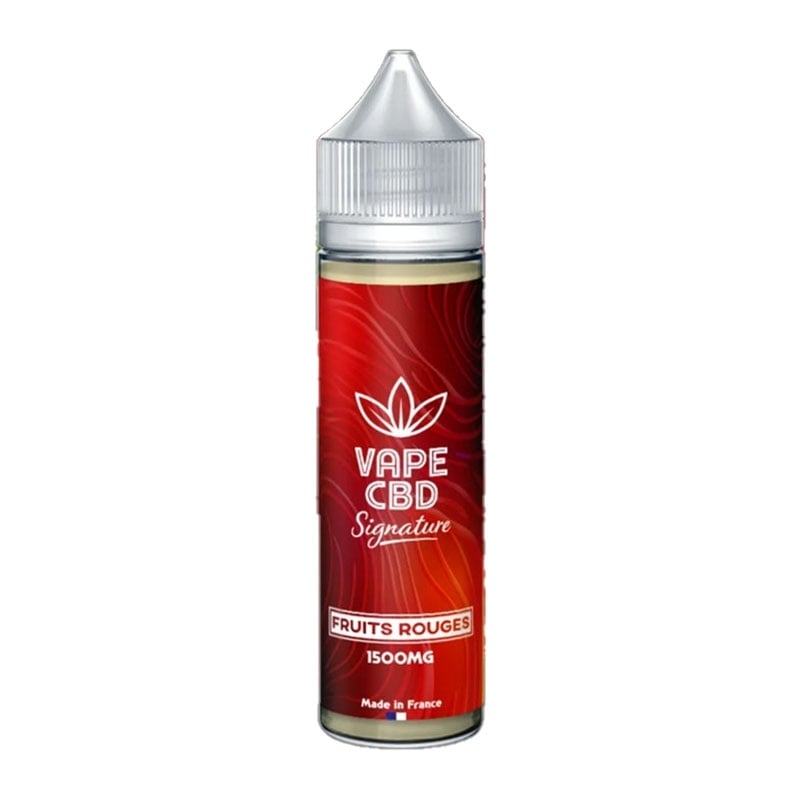 E-liquides CBD Fruits Rouges 50 ml - Vape CBD Signature pas cher
