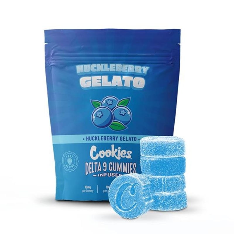 Gummies Huckleberry Gelato Delta-9 10 mg - Cookies | Le CBD Discount - 19,90 €