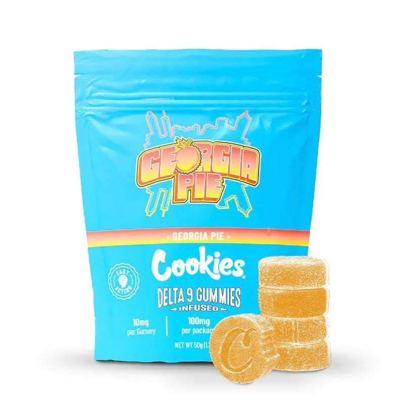 Gummies Georgia Pie Delta-9 10 mg - Cookies | Le CBD Discount - 19,90 €