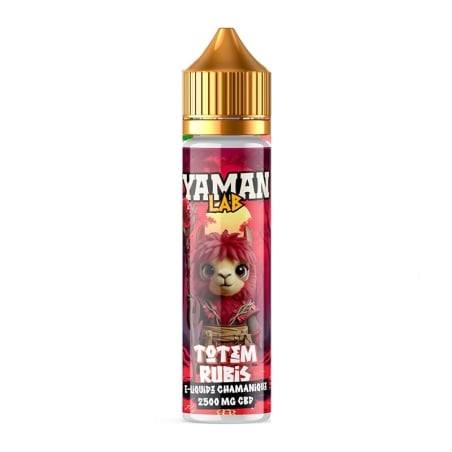 E-liquides CBD Totem Rubis 50 ml 5 % - YAMAN LAB pas cher