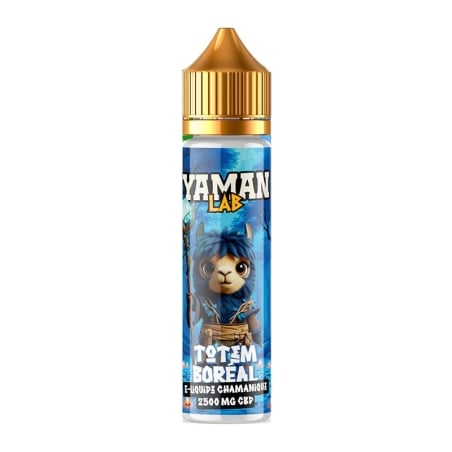 E-liquides CBD Totem Boréal 50 ml 5 % - YAMAN LAB pas cher