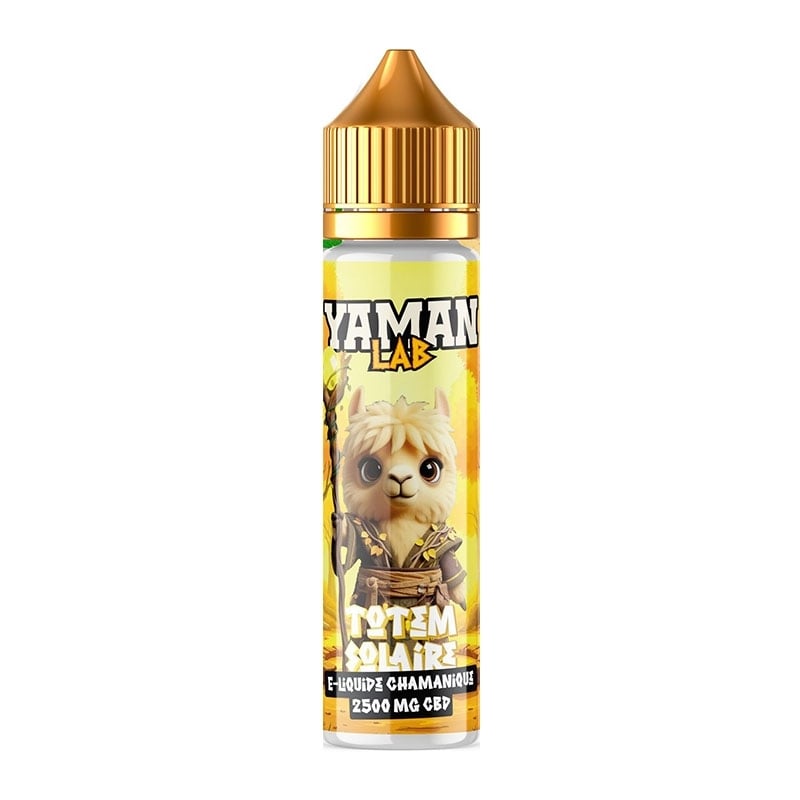 E-liquides CBD Totem Solaire 50 ml - YAMAN LAB pas cher