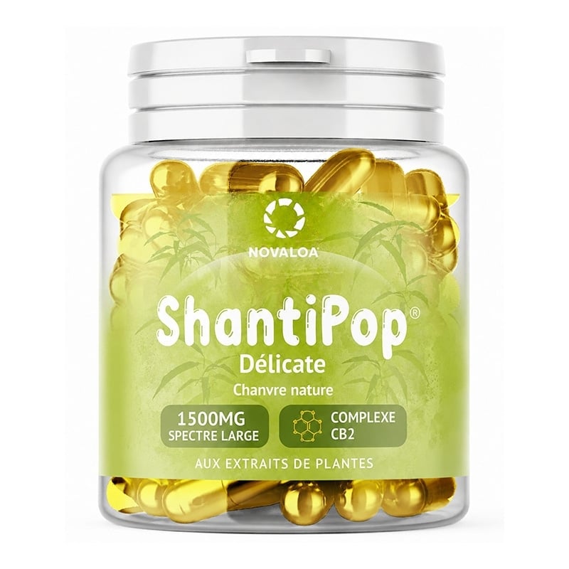 Gélules CBD Liquides - Délicate - Novaloa pas cher | LCBDD - 13,95 €