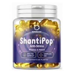 Gélules Anti-Stress Spectre Complet & Complexe CB2 - Novaloa pas cher