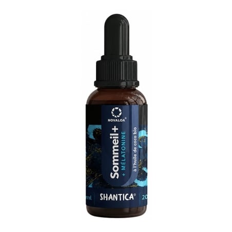 Huile Sommeil+ Spectre Large, Mélatonine & Complexe CB2 - Novaloa pas cher