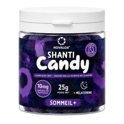 Pastilles CB2 & Mélatonine Sommeil+ - Novaloa