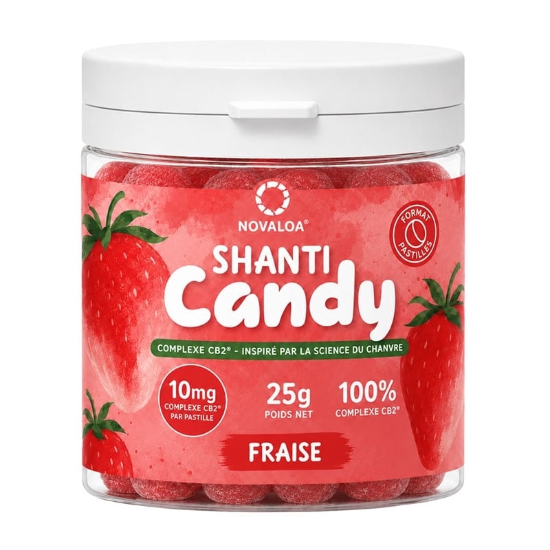 Pastilles CB2 Fraise - Novaloa | Le CBD Discount - 17,90 €