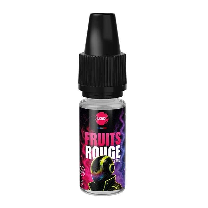 E-liquides CBD Fruits Rouges Frais 10 ml LCBD2 - Le CBD Discount pas cher