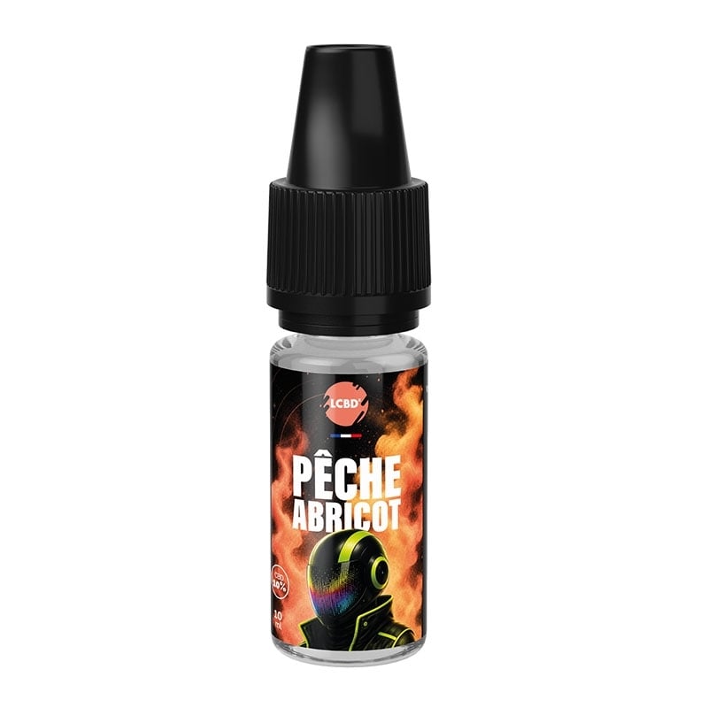 E-liquides CBD Pêche Abricot 10 ml LCBD2 - Le CBD Discount pas cher