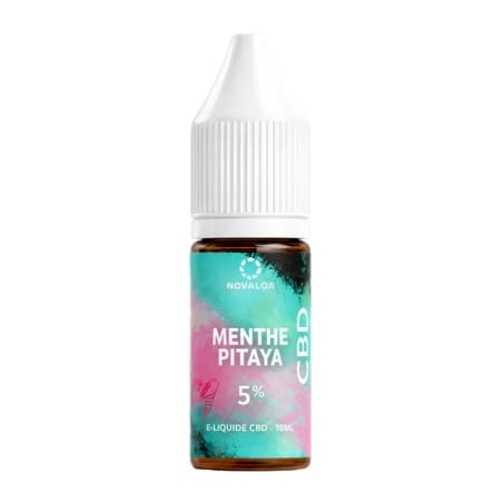 E-liquides CBD Menthe Pitaya 10 ml 5 & 10 % CBD – Novaloa pas cher